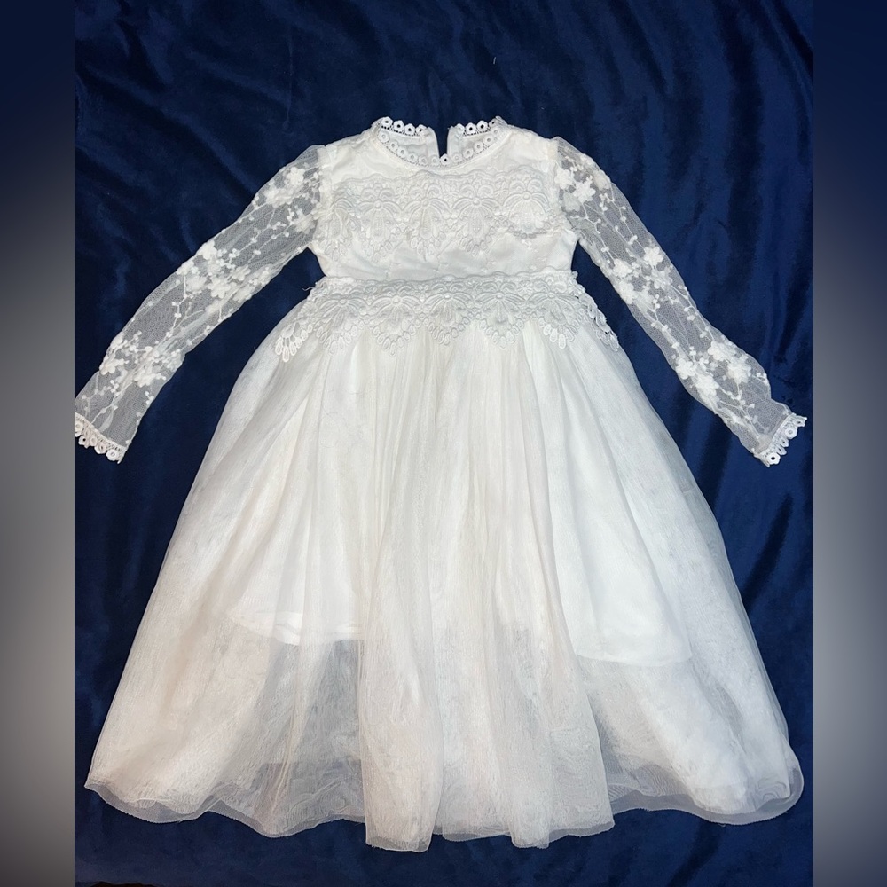 Flower Girl / Baptism dress for little girl size 3T